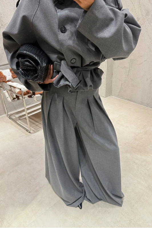 Structured Trench Co-Ord Set