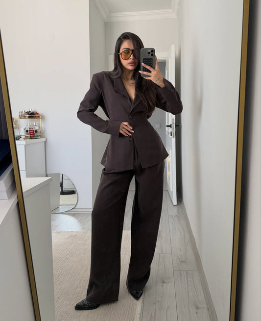 Cocoa Breeze Two-Piece Set