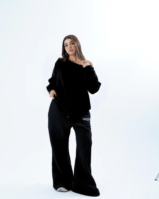 ARVERNA Off Shoulder Black Full Set