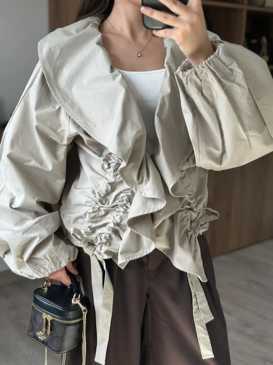 LACE DETAIL JACKET