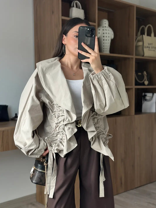 LACE DETAIL JACKET