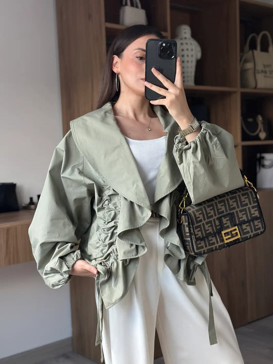 LACE DETAIL JACKET