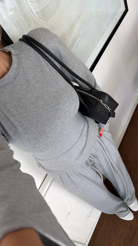 Livia Grey Soft Lounge Set