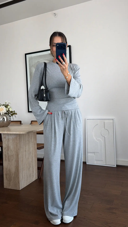 Livia Grey Soft Lounge Set