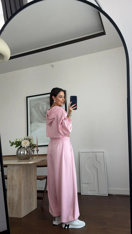 Livia Blush Three-Piece Lounge Set