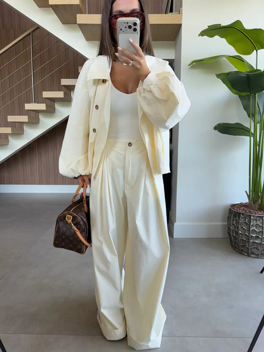 Sienna Ivory Oversized Utility Set