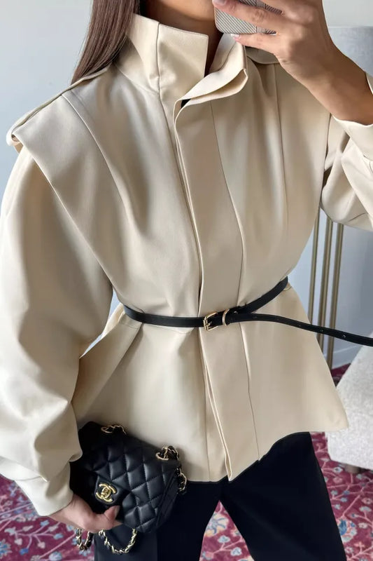 جاكيت بومبر نسائي كلاسيكي