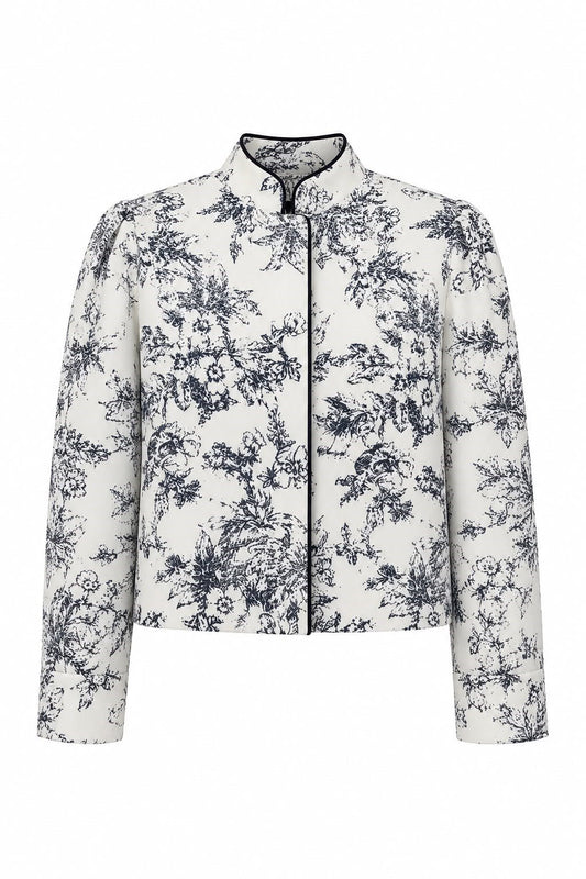 Éloise Ivory Toile Blazer