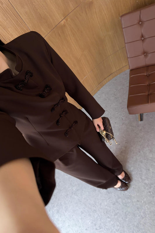 Napoleon Brown Suit