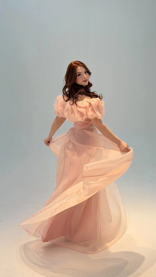 Peri Powder Vibe Evening Dress