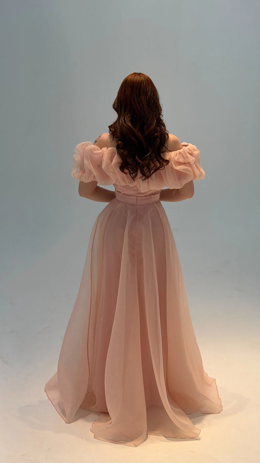 Peri Powder Vibe Evening Dress