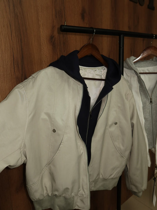 San Francisco Double-Layer Bomber Jacket