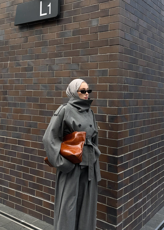 Structured Trench Co-Ord Set