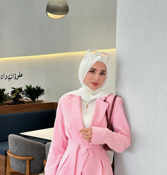 حزام خصر فاخر للبدلة الوردية