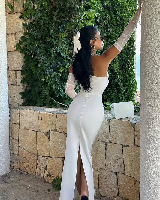 White Designer Dress