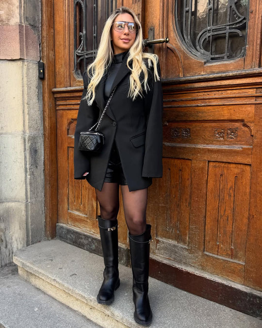 بليزر فاخر بخصر محدد