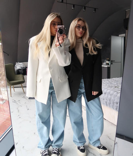 بليزر فاخر بخصر محدد