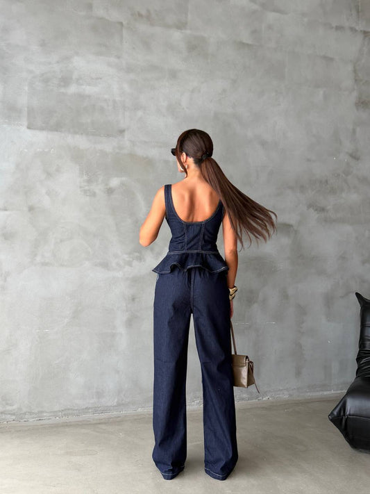 Modern Denim Statement Set
