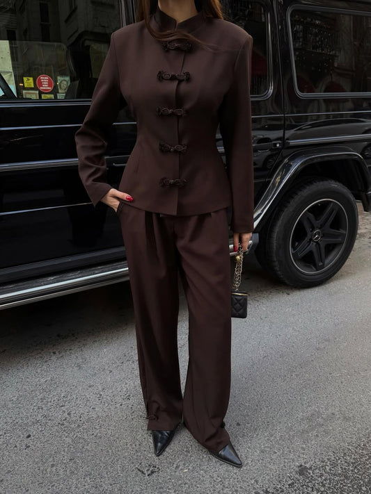 Napoleon Brown Suit