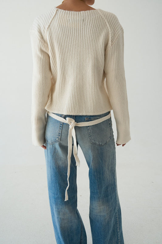 كنزة مولي المحبوكة