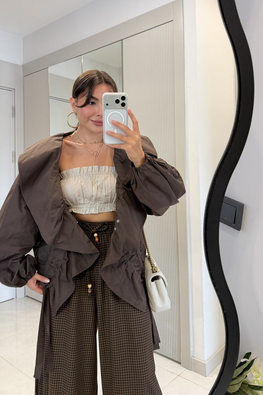 LACE DETAIL JACKET