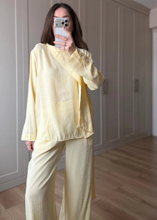 Modest Chic Butter Yellow Summer Set