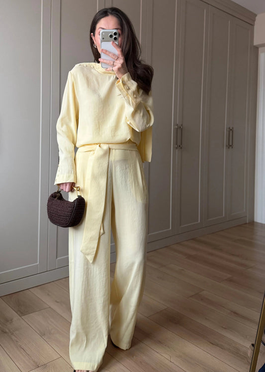Modest Chic Butter Yellow Summer Set