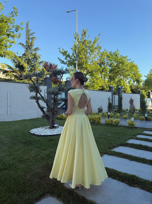 Fitted Midi Length Dress