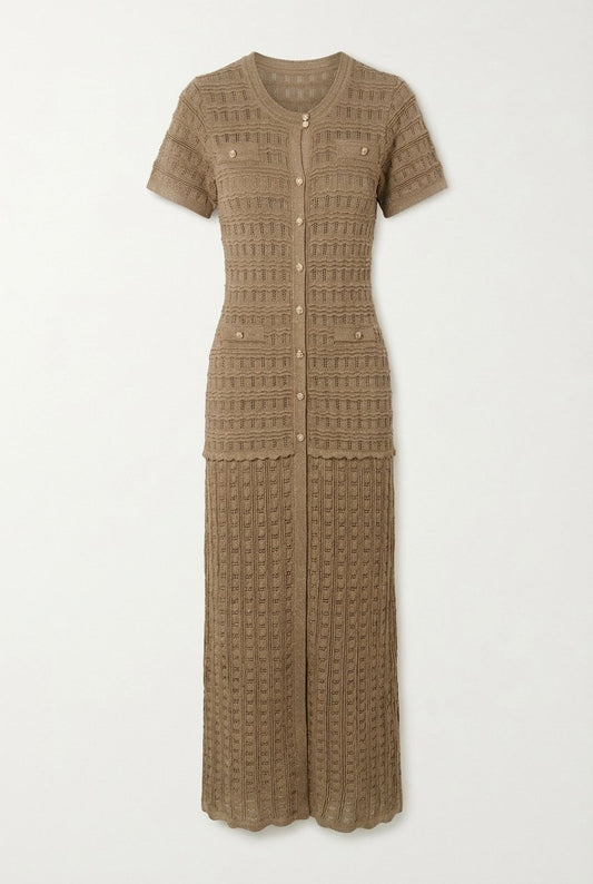 Sandro Knit Maxi Dress