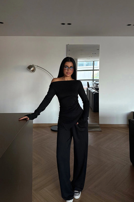 بدلة بوريلي سوداء