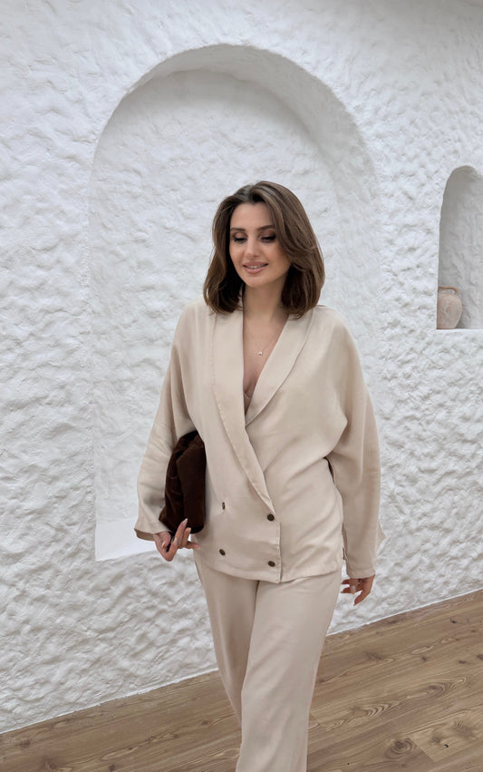 Soft Textured Suit