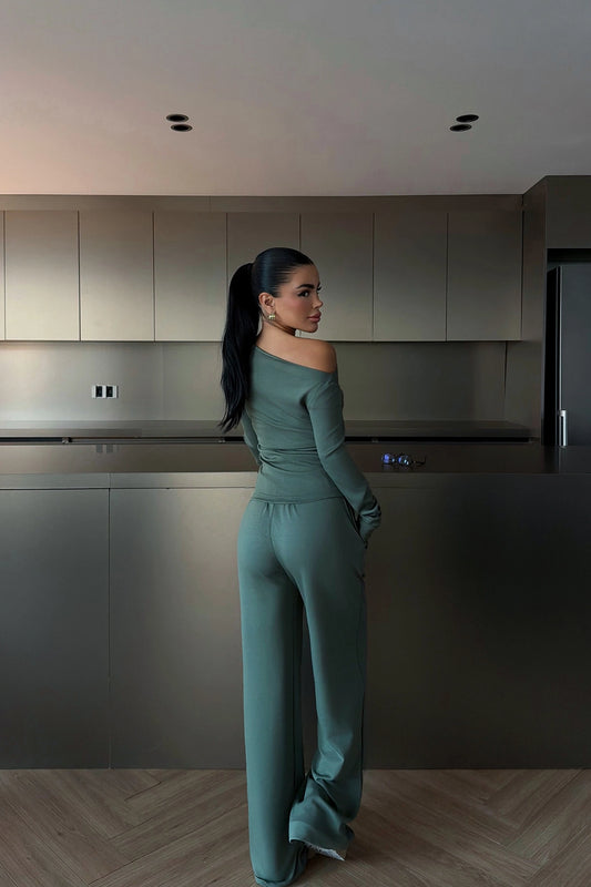 Green Borelli Suit