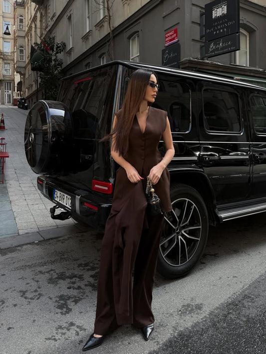 The Turika Brown 3-Piece Set