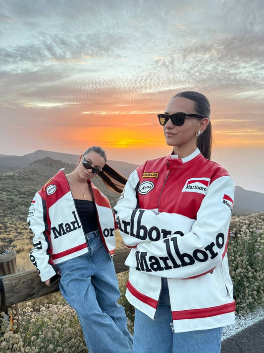 Formula Marlboro Racing Leather Jacket