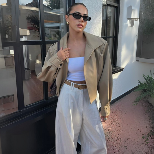 Premium With Epaulettes Piece Stitching Jacket ARVERNA