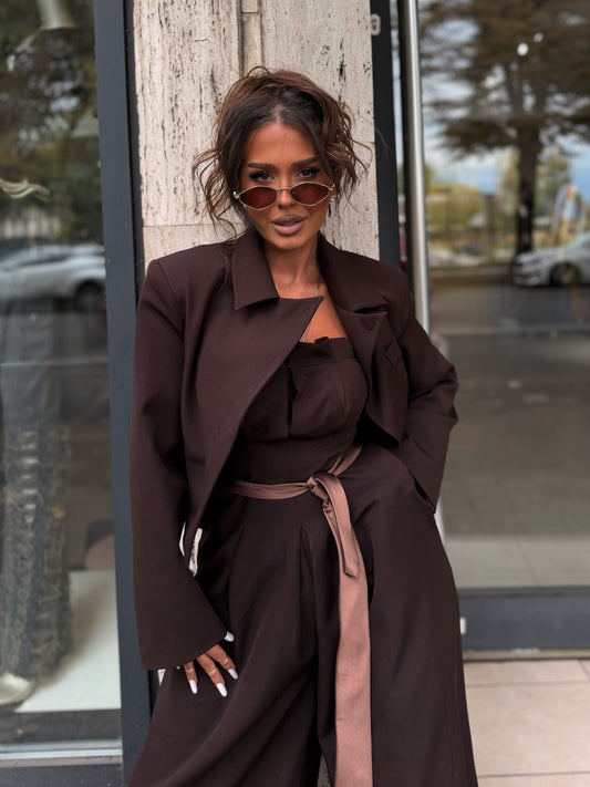 Structured Corset Two-Piece Set