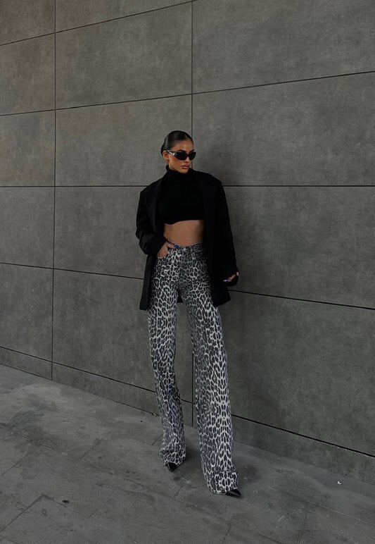 Leopard Print Pants