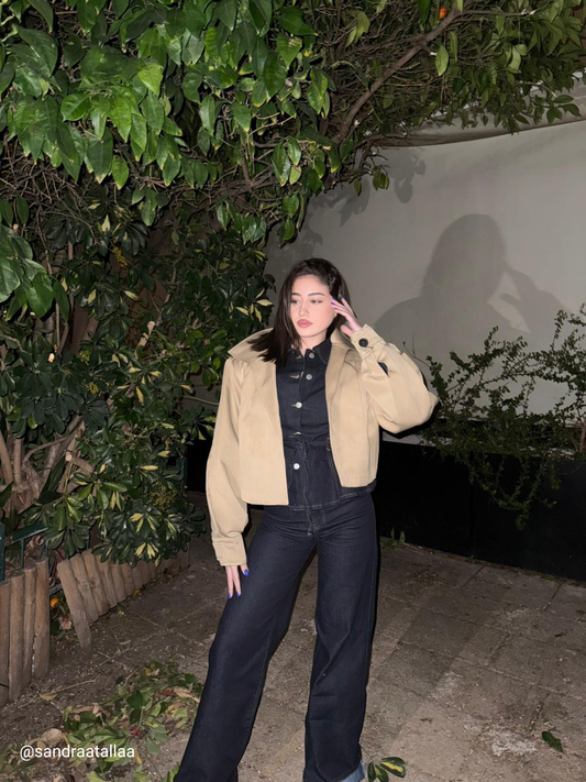 Premium With Epaulettes Piece Stitching Jacket