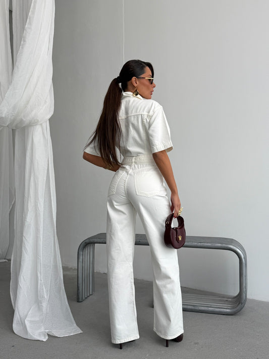The Cool Girl Denim Jumpsuit