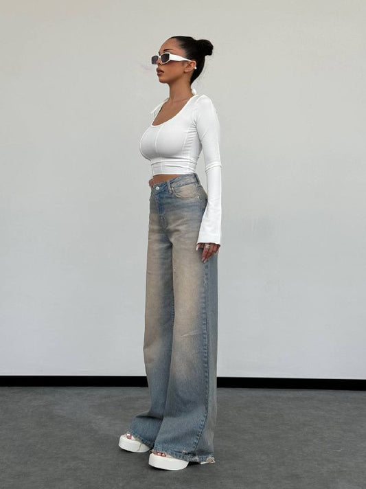 WIDE LEG JEANS /1151-2