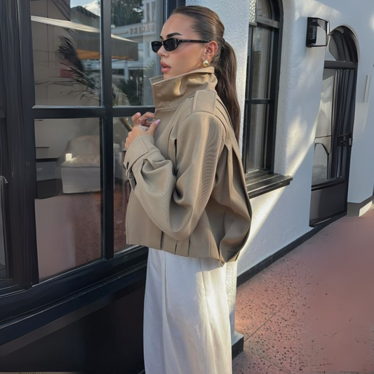 Premium With Epaulettes Piece Stitching Jacket ARVERNA