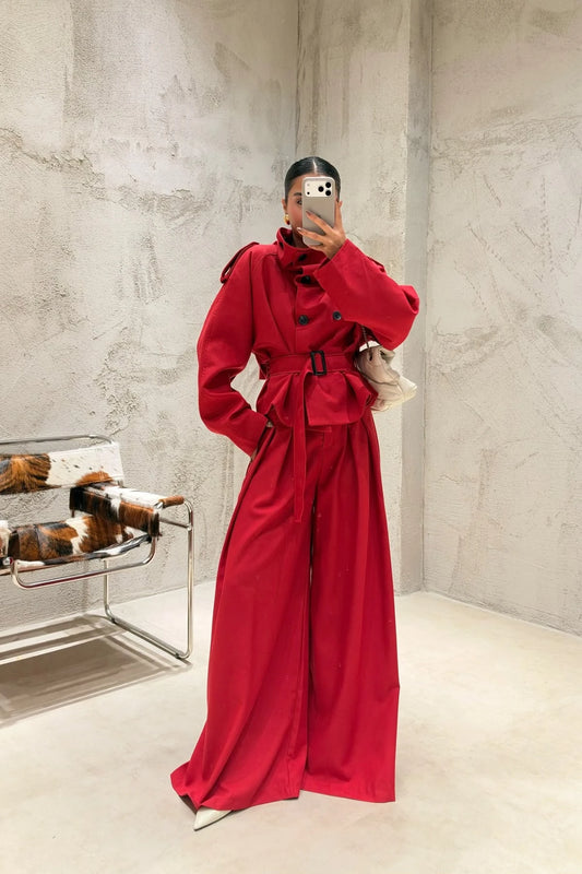 Structured Trench Co-Ord Set