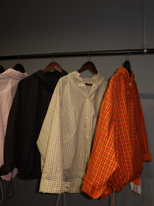 Romy Plaid Hooded Jacket