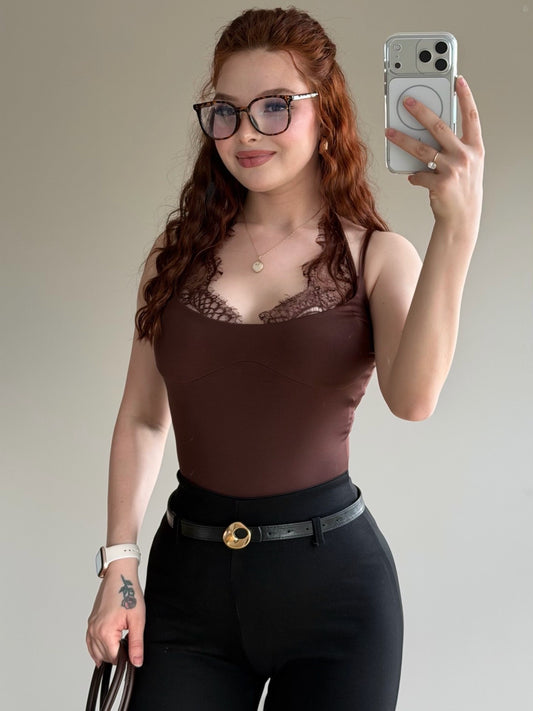 LACE DETAILED BODYSUIT