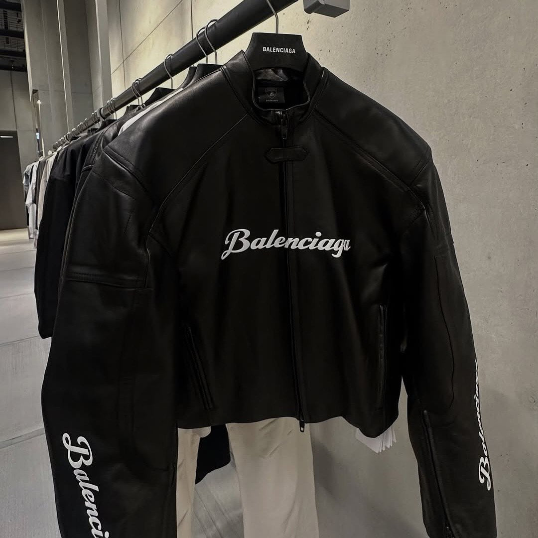 Balenciaga Lamborghini Leather Jacket – ARVERNA