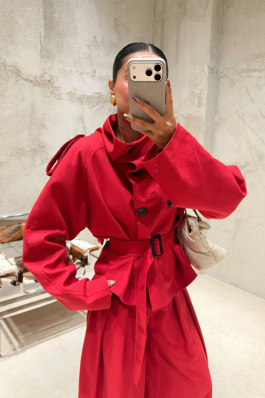 Structured Trench Co-Ord Set