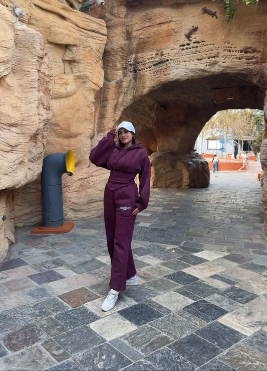 مجموعة أرفيرنا الكاملة من سناتشينغ بورغندي 