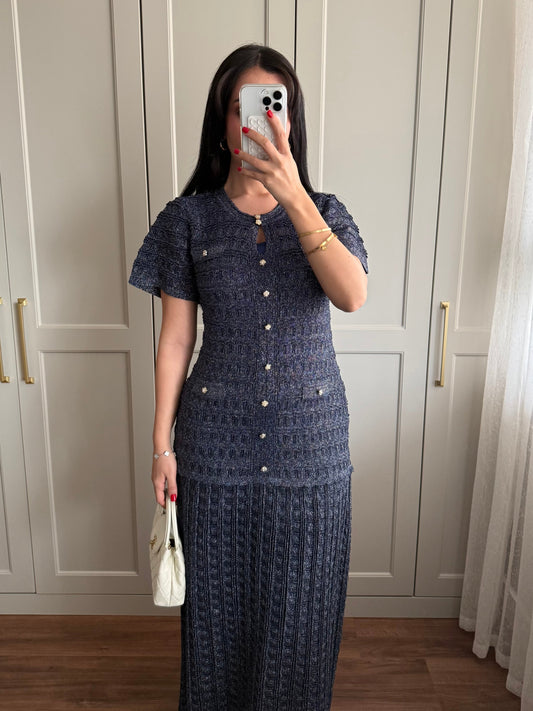 Sandro Knit Maxi Dress