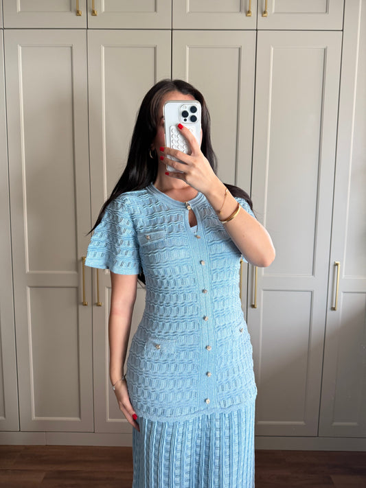 Sandro Knit Maxi Dress