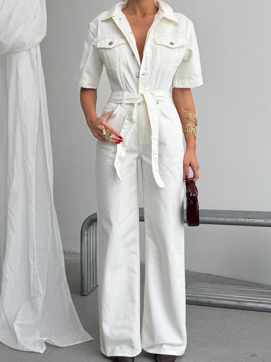 The Cool Girl Denim Jumpsuit